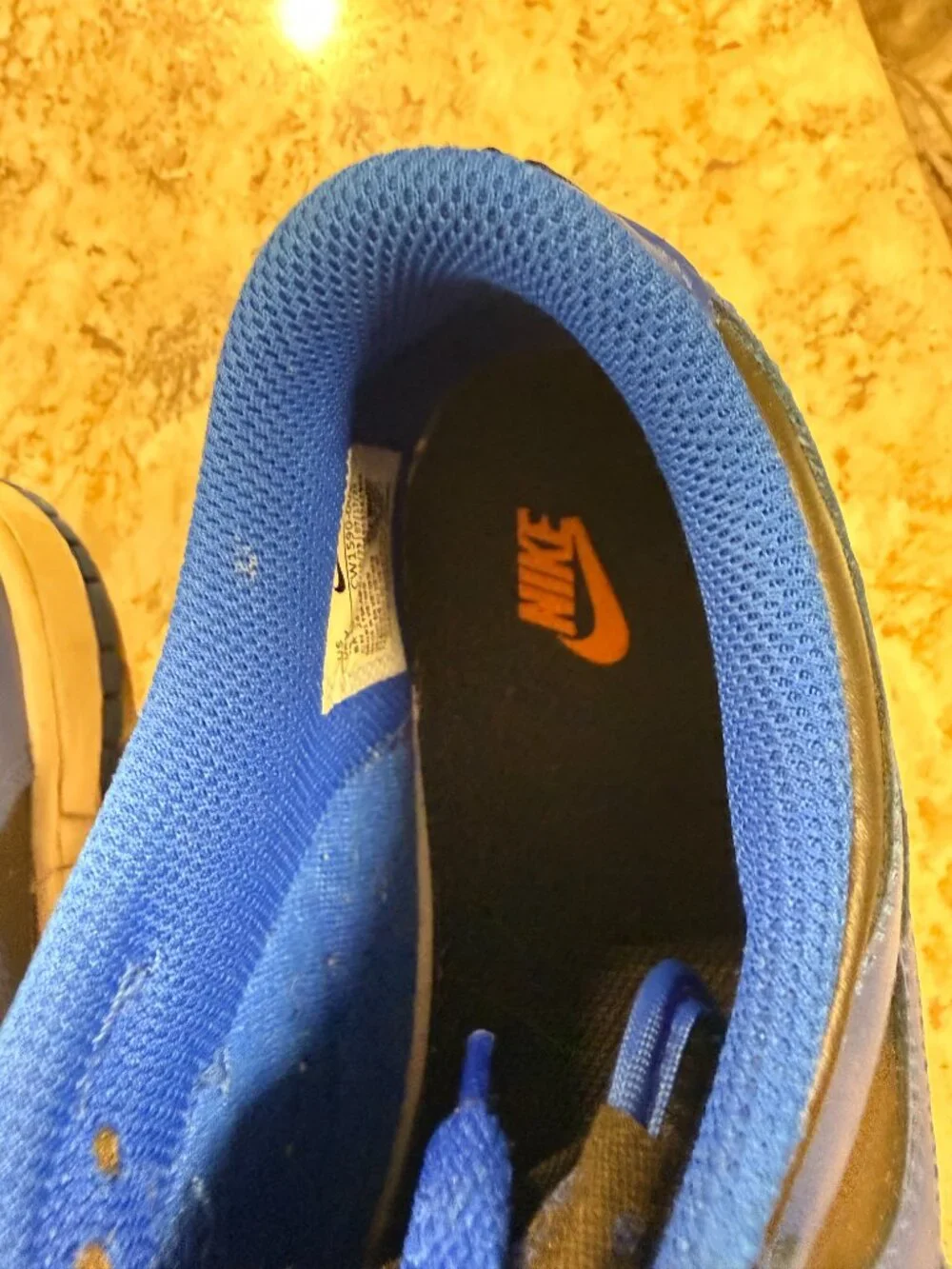 Nike Dunk Low GS Royal/Black 6.5Y or Women's 8 Clean Classic Colorway